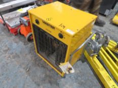 22KW 3 PHASE ELECTRIC FAN HEATER (DIRECT HIRE CO) [+ VAT]