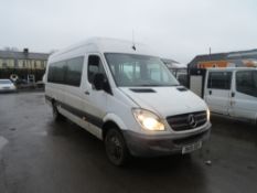 10 reg MERCEDES SPRINTER 513 CDI MINIBUS (DIRECT COUNCIL) 1ST REG 03/10, TEST 02/21, 146346M, V5