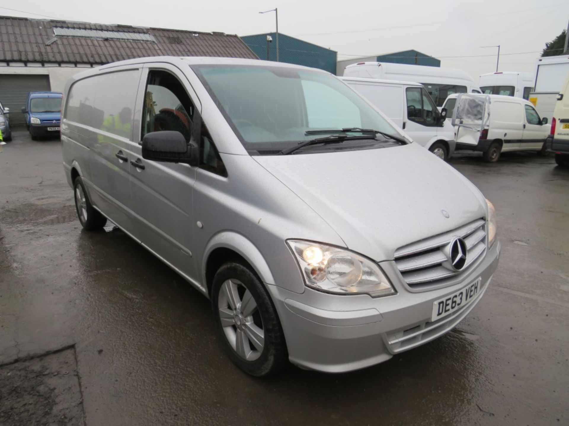 63 reg MERCEDES VITO 116 CDI, 1ST REG 12/13, TEST 01/22, 155672M WARRANTED, V5 HERE, 2 FORMER