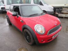 59 reg MINI ONE, 1ST REG 09/09, TEST 10/21, 90189M, V5 HERE, 5 FORMER KEEPERS [NO VAT]