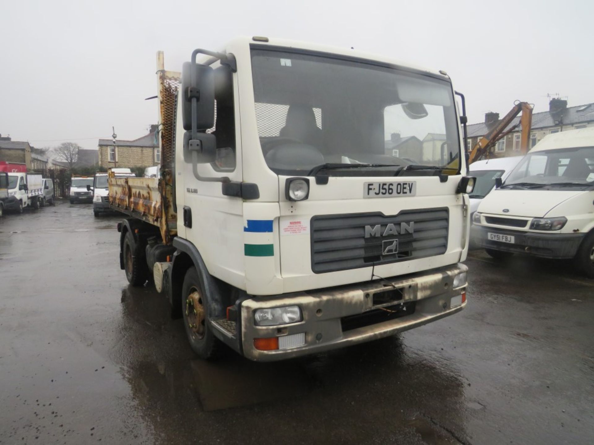 56 reg MAN TGL 8.180 7.5 TON TIPPER (DIRECT COUNCIL) 1ST REG 02/07, TEST 10/21, 119669KM, V5 HERE, 1