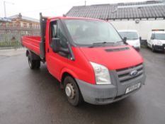 11 reg FORD TRANSIT 115 T350L RWD TIPPER, 1ST REG 05/11, TEST 06/21, 184853M, V5 HERE, 2 FORMER