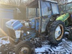 FORD TRACTOR (LOCATION BLACKBURN) RUNS & DRIVES, CAB ROTTEN, NO KEYS (RING FOR COLLECTION