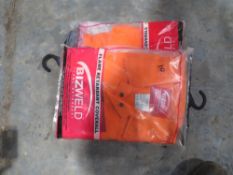 2 BIZWELD FLAME RETARDENT OVERALLS [NO VAT]