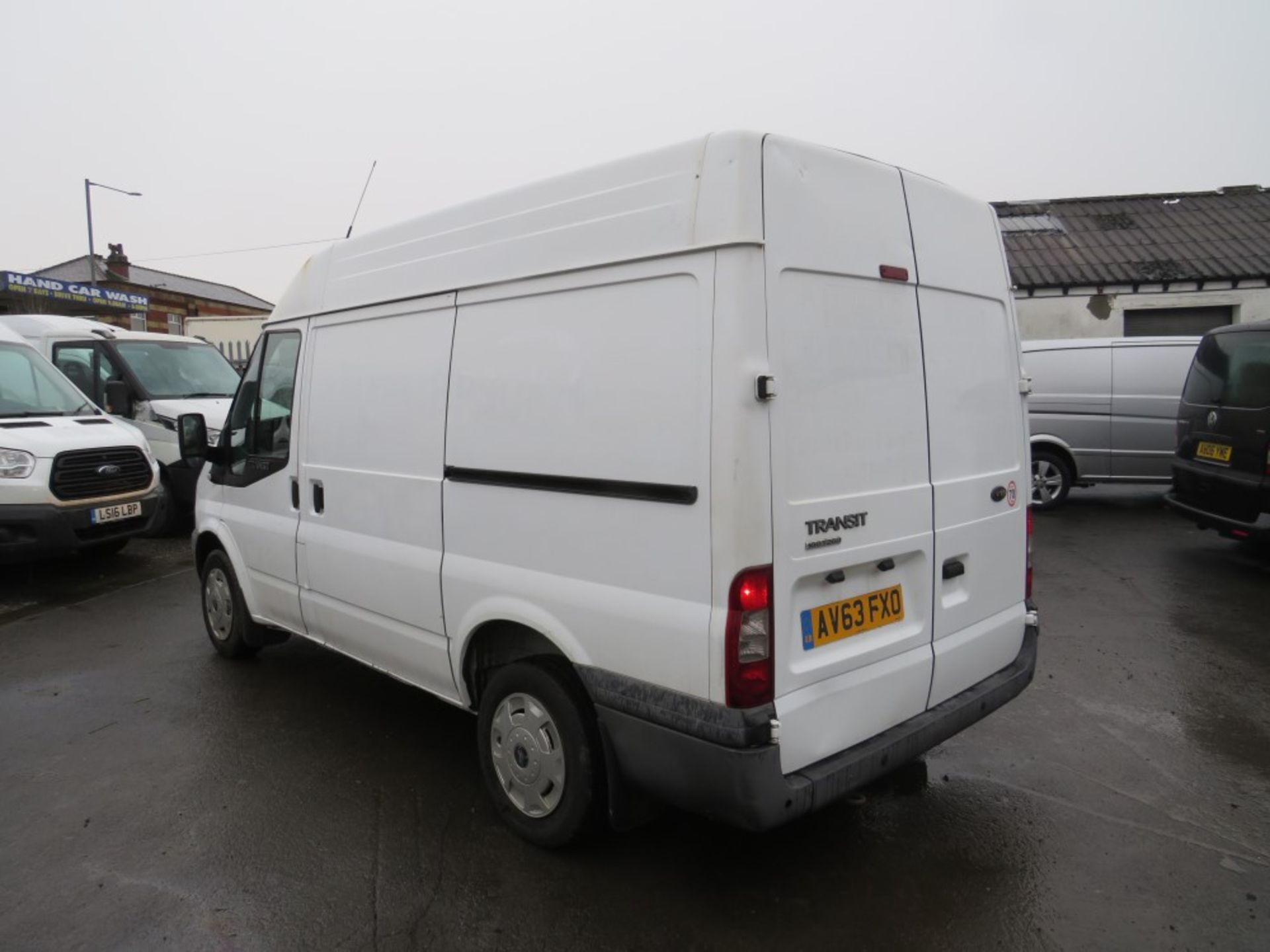 63 reg FORD TRANSIT T260 100, 1ST REG 01/14, 282430M, V5 HERE, 3 FORMER KEEPERS [NO VAT] - Image 3 of 6