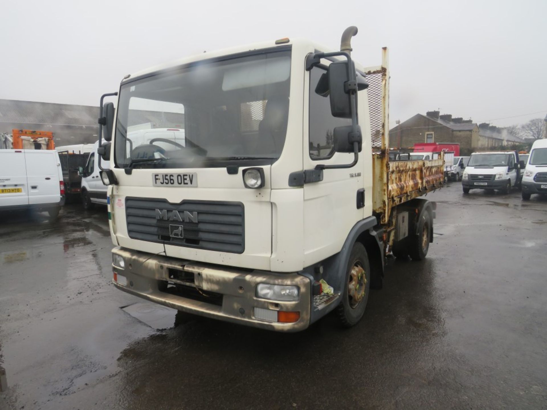 56 reg MAN TGL 8.180 7.5 TON TIPPER (DIRECT COUNCIL) 1ST REG 02/07, TEST 10/21, 119669KM, V5 HERE, 1 - Image 2 of 5