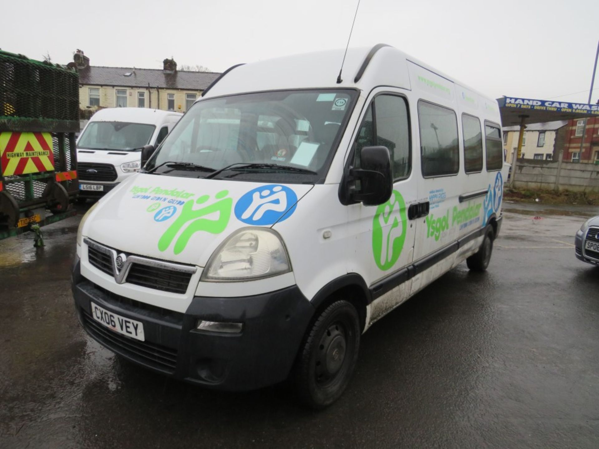 06 reg VAUXHALL MOVANO CDTI MINIBUS (DIRECT COUNCIL) 1ST REG 03/06, 93021M, V5 MAY FOLLOW [+ VAT] - Image 2 of 6