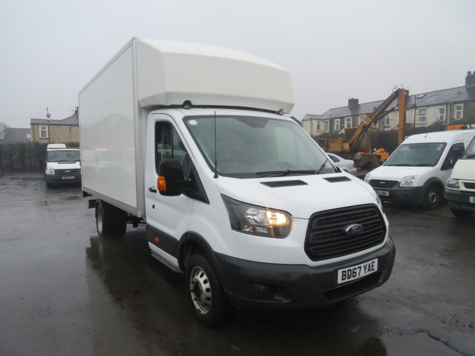 67 reg FORD TRANSIT 350 LUTON VAN, 1ST REG 11/17, 66382M, V5 HERE, 1 OWNER FROM NEW [+ VAT]