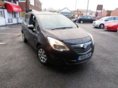 10 reg VAUXHALL MERIVA S TURBO, 1ST REG 06/10, TEST 11/21, 81519M NOT WARRANTED, V5 HERE, 1 FORMER