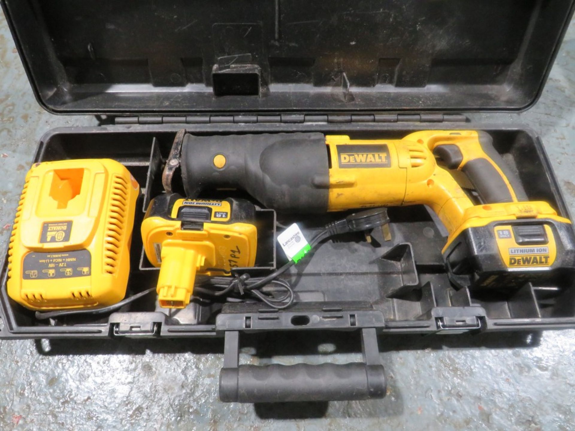 DEWALT BATTERY SAW (2) (DIRECT LANCS FIRE & RESCUE) [+ VAT]