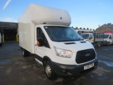 15 reg FORD TRANSIT 350 LUTON VAN 1ST REG 06/15, 110062M, V5 HERE, 1 FORMER KEEPER [+ VAT]