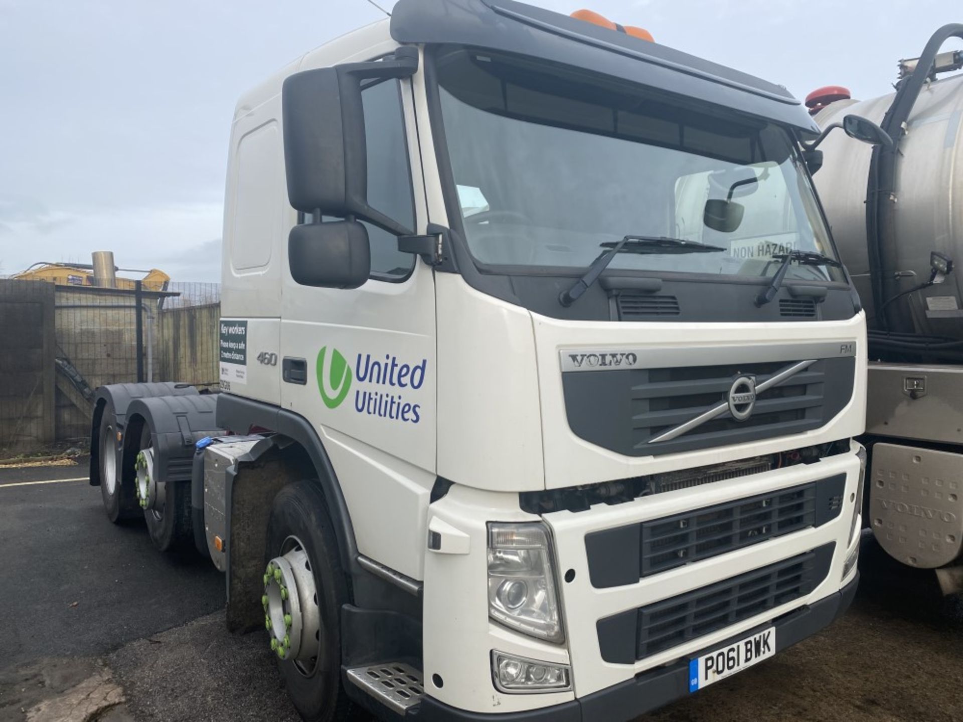 61 reg VOLVO FM460 6WHL TRACTOR UNIT (DIRECT UNITED UTILITIES WATER) (LOCATION WINSFORD) 1ST REG