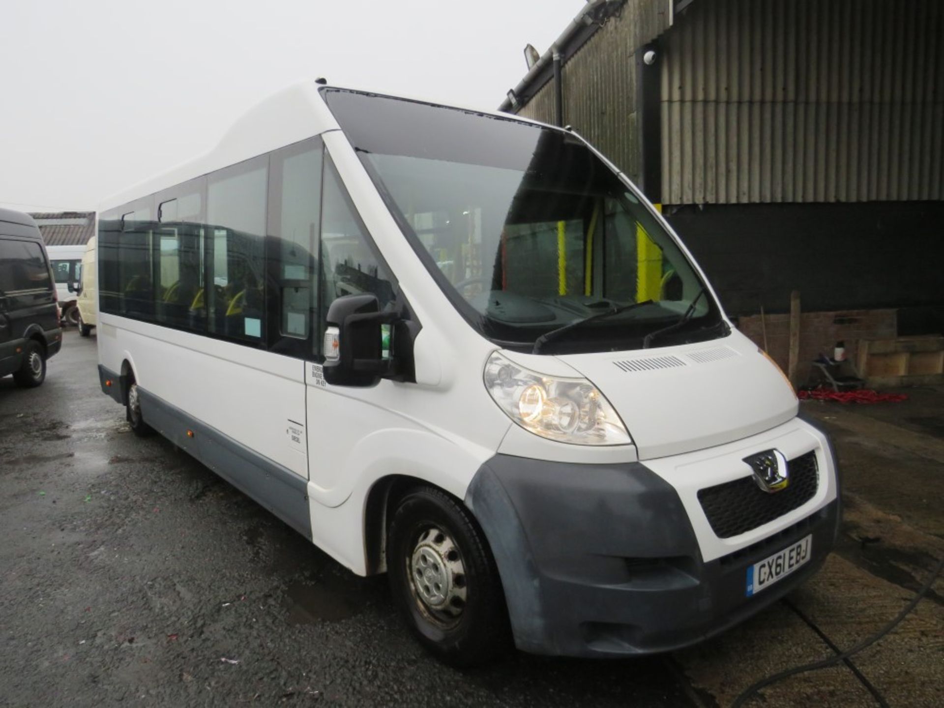 61 reg PEUGEOT BOXER 17 SEAT MINIBUS (DIRECT COUNCIL) 1ST REG 09/11, TEST 09/21, 38792M WARRANTED,