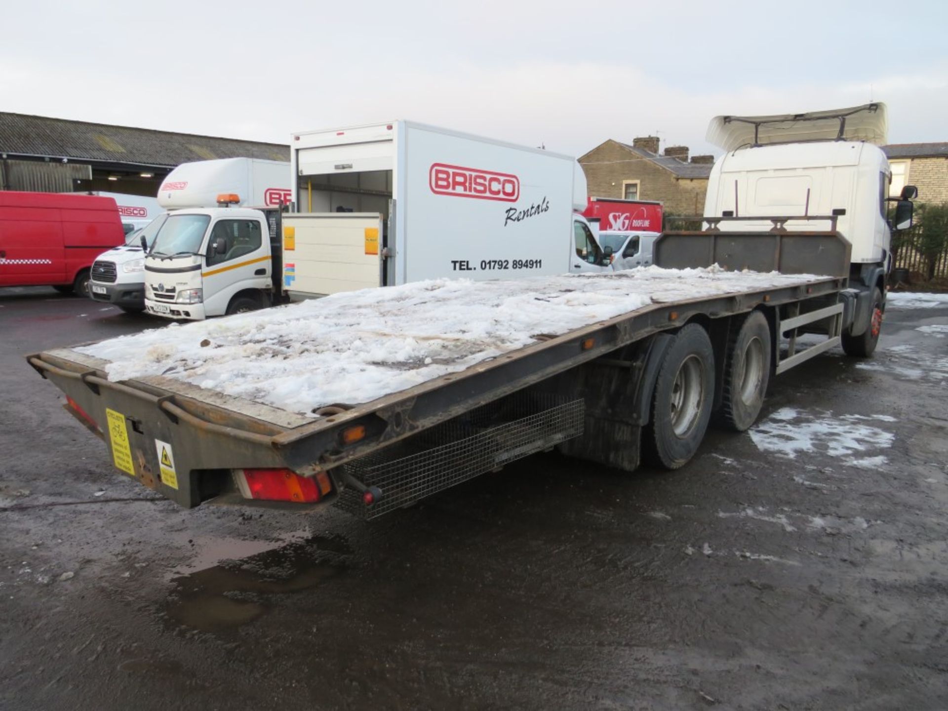 57 reg SCANIA P6X2 BEAVER TAIL, 1ST REG 11/07, V5 HERE, 5 FORMER KEEPERS [+ VAT] - Image 4 of 5