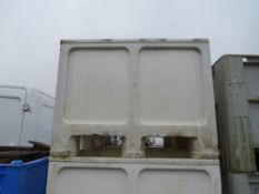 3 X WHITE PLASTIC BOXES (DIRECT HIRE CO) [+ VAT]