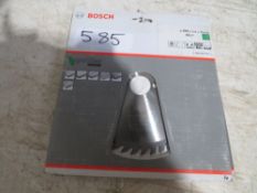 BOSCH OPTILINE 190MM WOOD CIRCULAR SAW BLADE X 2 [+ VAT]