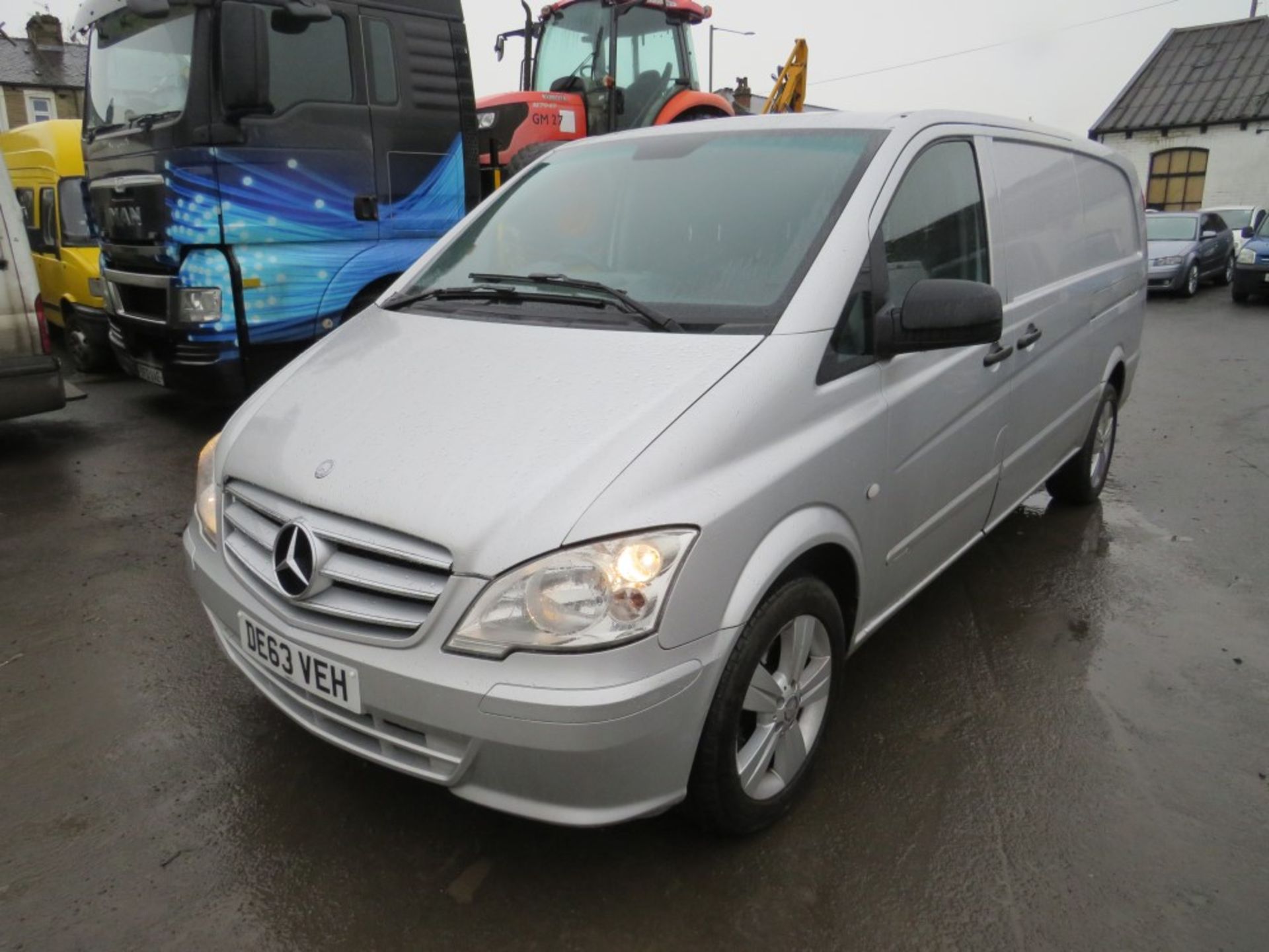 63 reg MERCEDES VITO 116 CDI, 1ST REG 12/13, TEST 01/22, 155672M WARRANTED, V5 HERE, 2 FORMER - Image 2 of 6