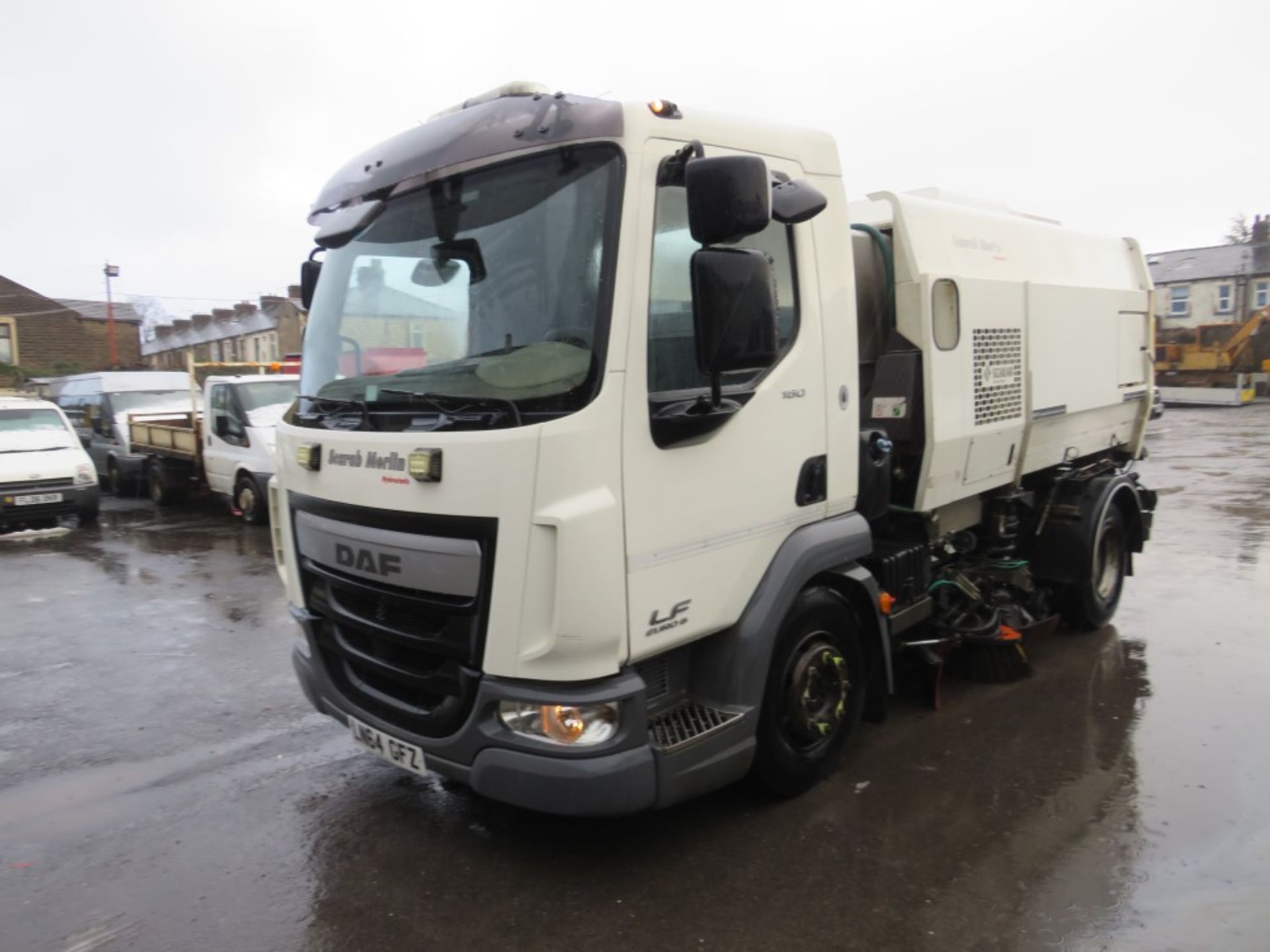 64 reg DAF LF180 FA EURO 6 SWEEPER (DIRECT COUNCIL) 1ST REG 10/14, TEST 09/21, 88875KM, V5 HERE