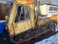 MUSKEG TRACK DUMPER (LOCATION BLACKBURN) RUNS, NEEDS SOME TLC (RING FOR COLLECTION DETAILS) (KEYS