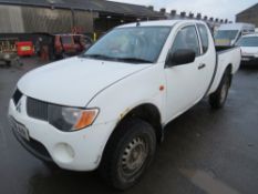 08 reg MITSUBISHI L200 4WORK CLUB CUB 4WD PICKUP (DIRECT COUNCIL) 1ST REG 05/08, TEST 10/21,