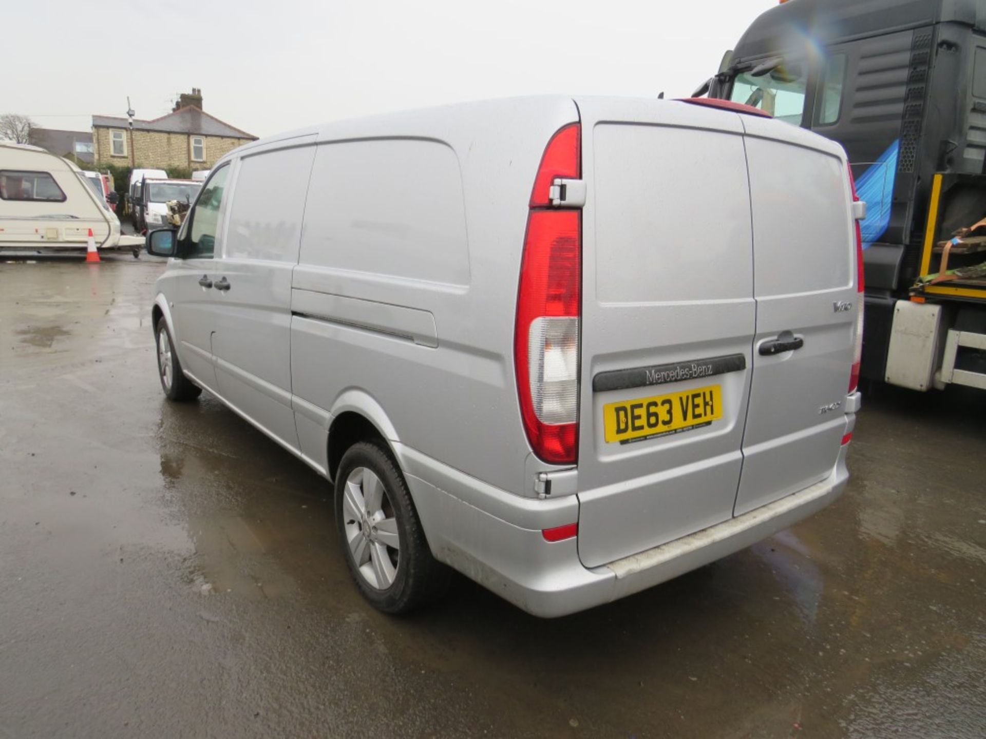 63 reg MERCEDES VITO 116 CDI, 1ST REG 12/13, TEST 01/22, 155672M WARRANTED, V5 HERE, 2 FORMER - Image 3 of 6