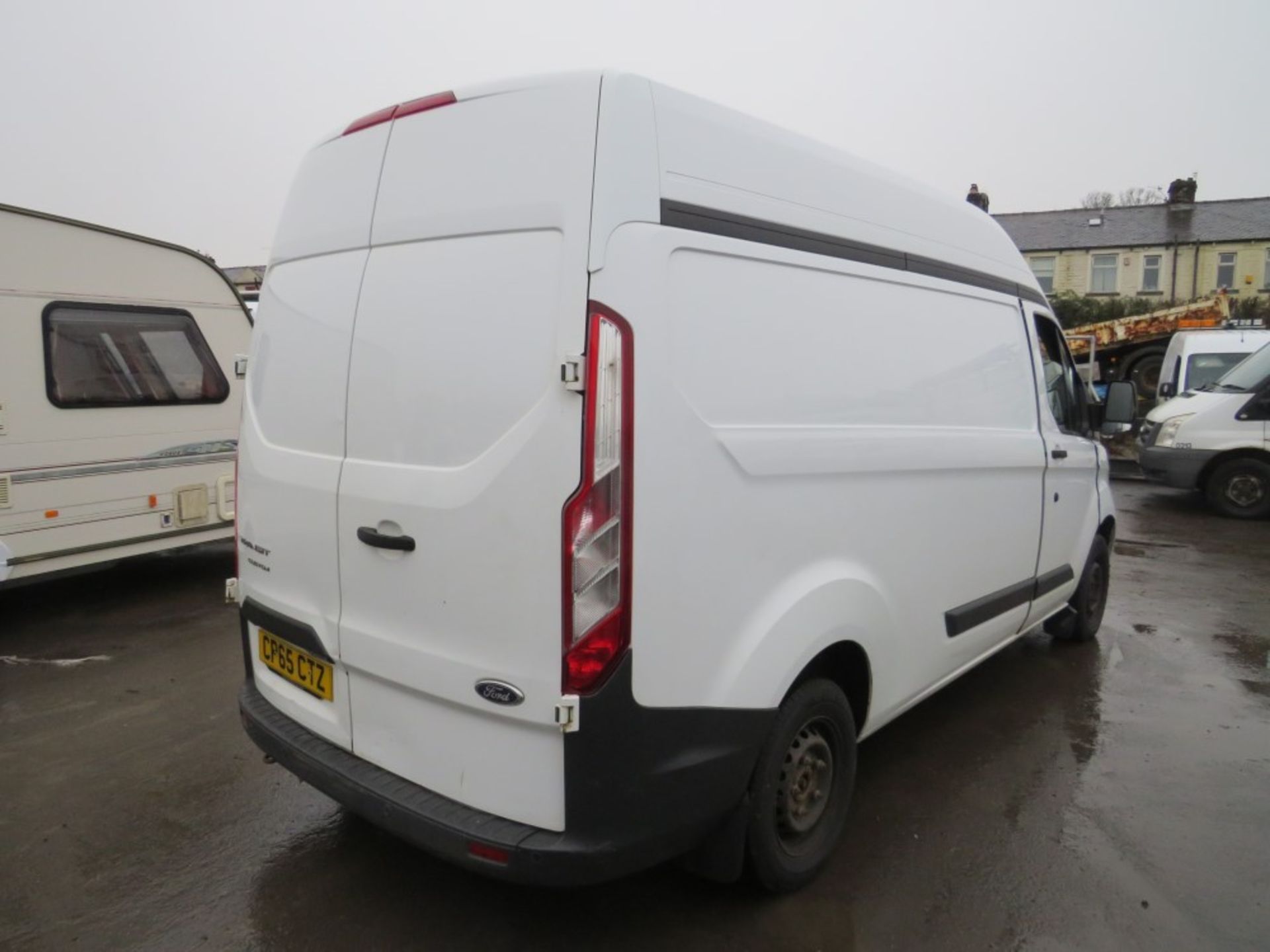 65 reg FORD TRANSIT CUSTOM 290 TREND E-TEC, 1ST REG 12/15, 100917M, V5 HERE, 1 FORMER KEEPER [+ - Image 4 of 6