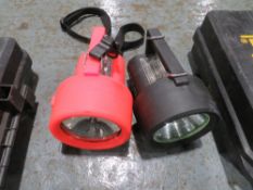 2 X WOLFLIGHT TORCHES (DIRECT LANCS FIRE & RESCUE) [+ VAT]