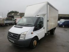 61 reg FORD TRANSIT 115 T350L RWD CURTAIN SIDER (DIRECT COUNCIL) 1ST REG 11/11, TEST 11/21, 115097M