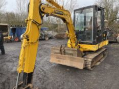 KOMATSU PC20 (LOCATION BLACKBURN) 8647 HOURS, RUNS, TRACKS, DIGS (RING FOR COLLECTION DETAILS) [+