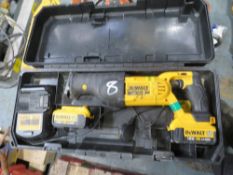 DEWALT RECIP SAW - COMPLETE (DIRECT LANCS FIRE & RESCUE) [+ VAT]