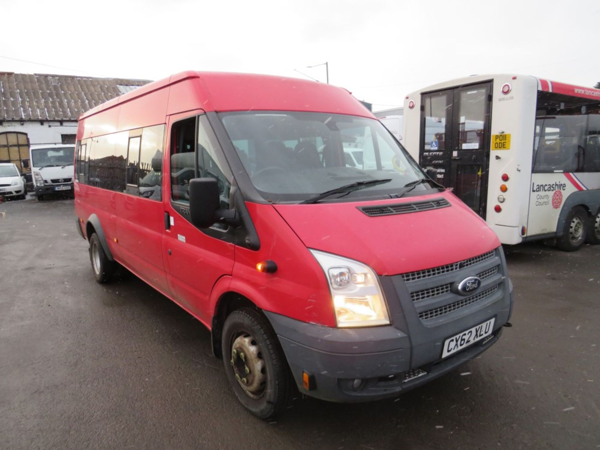 62 reg FORD TRANSIT 135 T430 RWD MINIBUS (DIRECT COUNCIL) 1ST REG 09/12, TEST 09/21, 22462M, V5