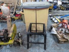 OUTDOOR STORAGE CABINET ON WHEELS & BASE FOR TOOL CABINET [NO VAT]