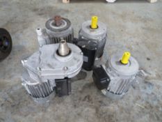 4 X IMER 110V ELECTRIC MOTORS [NO VAT]