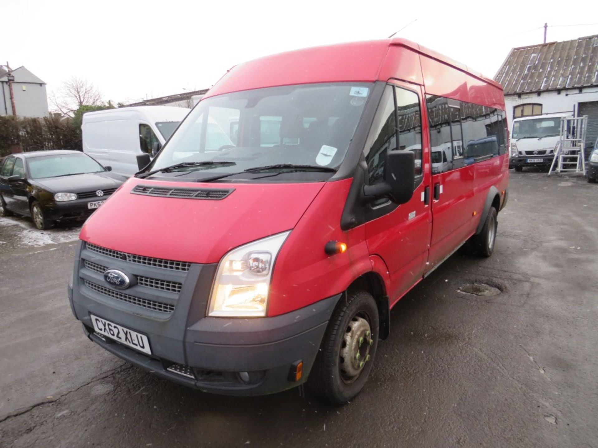 62 reg FORD TRANSIT 135 T430 RWD MINIBUS (DIRECT COUNCIL) 1ST REG 09/12, TEST 09/21, 22462M, V5 - Image 2 of 7