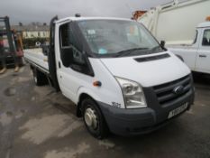 11 reg FORD TRANSIT 115 T350L RWD DROPSIDE (DIRECT COUNCIL) 1ST REG 07/11, TEST 07/21, 61998M