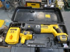 DEWALT RECIP SAW - COMPLETE (DIRECT LANCS FIRE & RESCUE) [+ VAT]