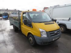 10 reg FORD TRANSIT 115 T350M RWD BEAVERTAIL (DIRECT COUNCIL) 1ST REG 06/10, TEST 12/21, 49775M,