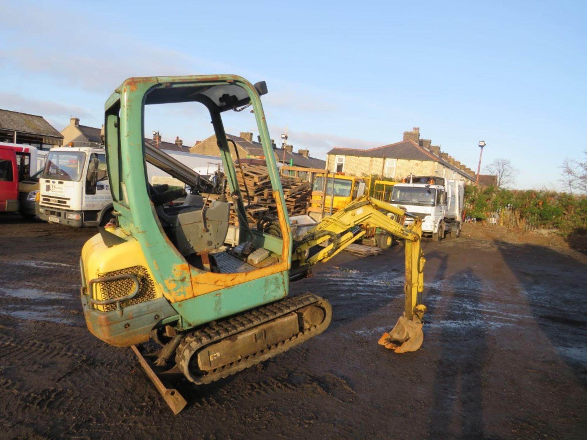 1996 YANMAR B17-2 1.5 TON MINI DIGGER, 3905 HOURS [NO VAT]