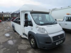 11 reg FIAT DUCATO TRI AXLE MINIBUS (DIRECT COUNCIL) 1ST REG 08/11, TEST 08/21, 117830M, V5 HERE, 1