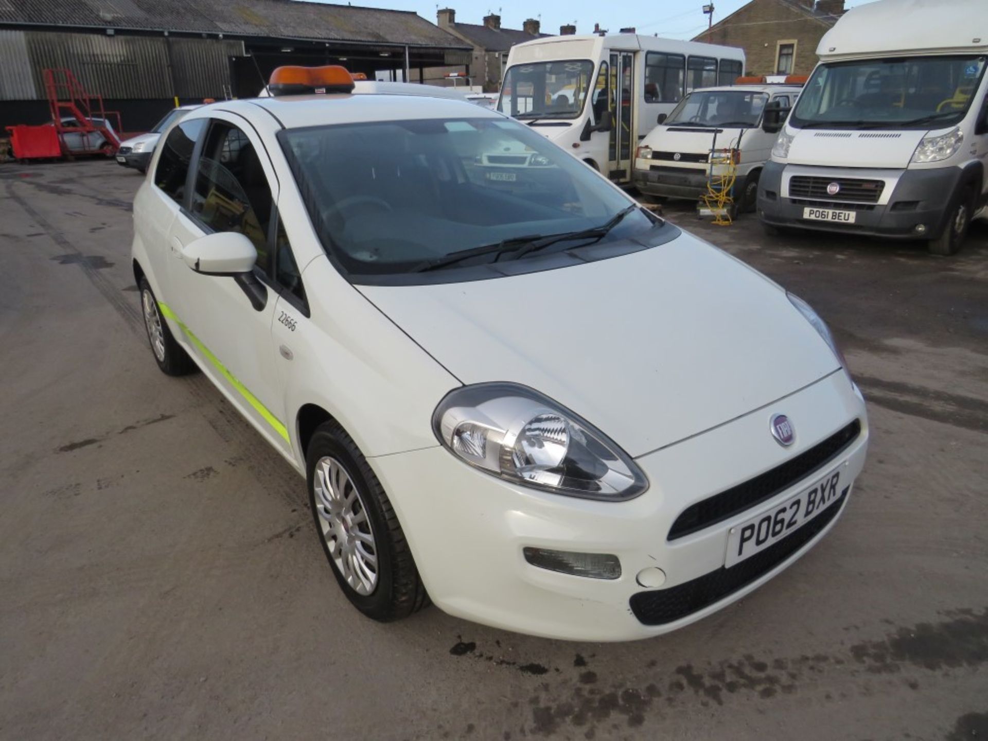 62 reg FIAT PUNTO EVO ACTIVE MULTIJET VAN (DIRECT COUNCIL) 1ST REG 11/12, TEST 11/21, V5 HERE, 1 - Image 2 of 7