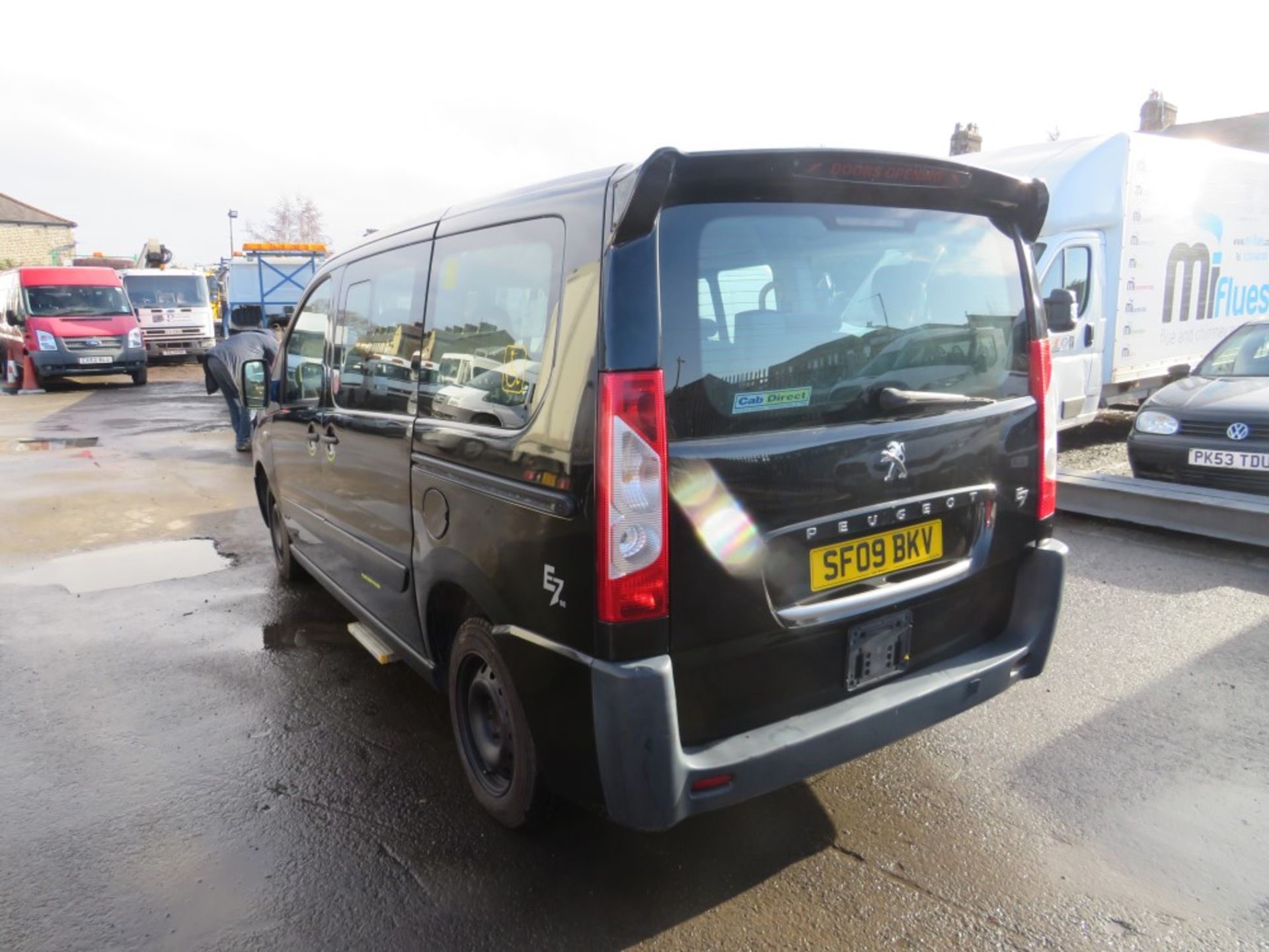 09 reg PEUGEOT EXPERT E7 TAXI, 1ST REG 03/09, 281956M, V5 HERE, 4 FORMER KEEPERS [NO VAT] - Image 3 of 7