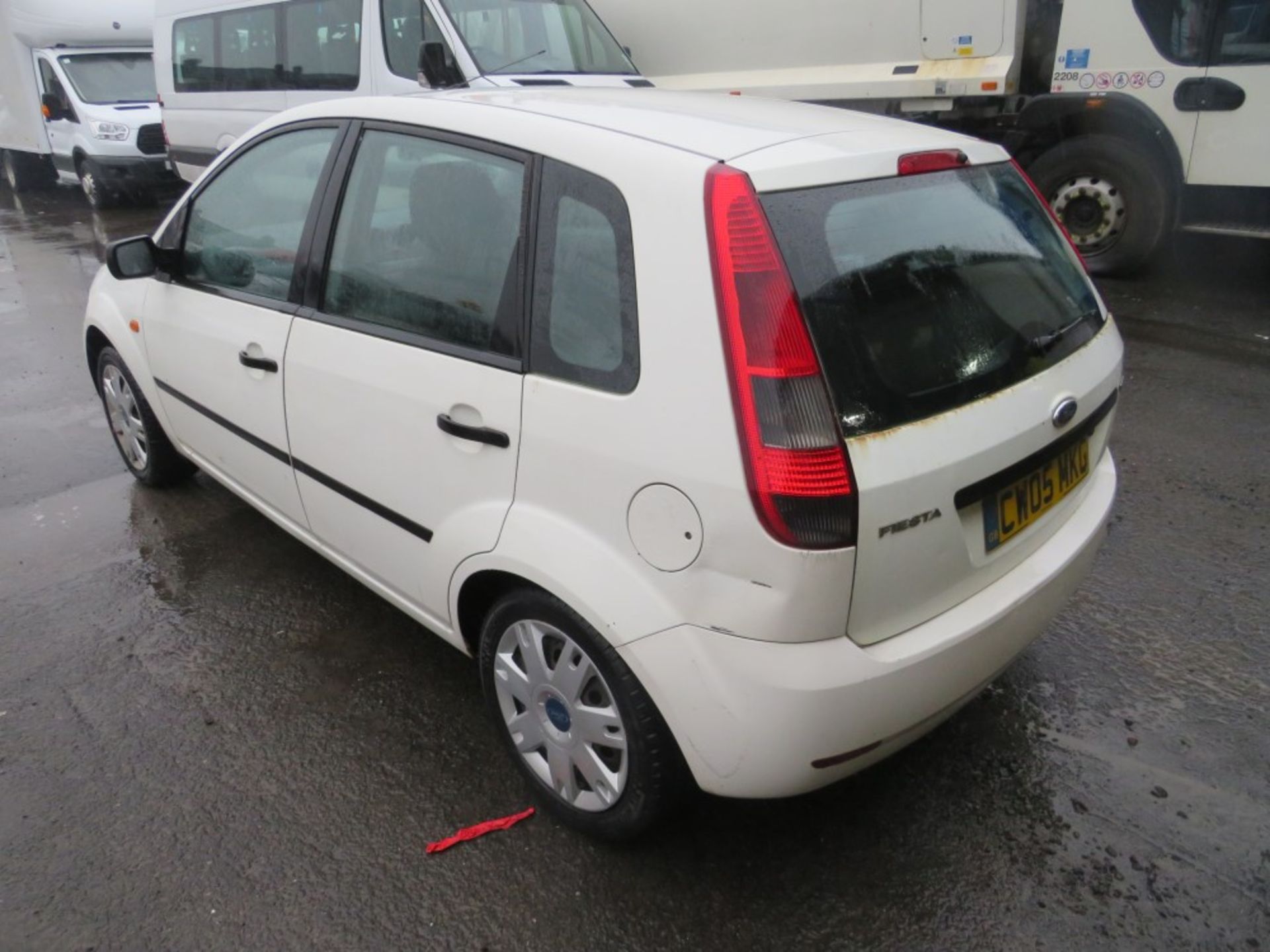 05 reg FORD FIESTA STYLE D 5 DOOR HATCHBACK (DIRECT COUNCIL) (NON RUNNER) 1ST REG 07/05, TEST 05/21, - Image 3 of 5