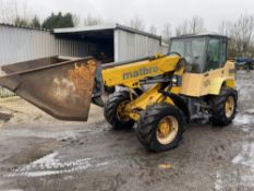 MATBRO TELEHANDLER (LOCATION BLACKBURN) RUNS, DRIVES, STOPS, KEYS UNKNOWN (RING FOR COLLECTION