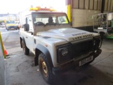 13 reg LAND ROVER DEFENDER 90 TD PICKUP (NON RUNNER - SUSPECTED IMMOBILIZER FAULT) (DIRECT