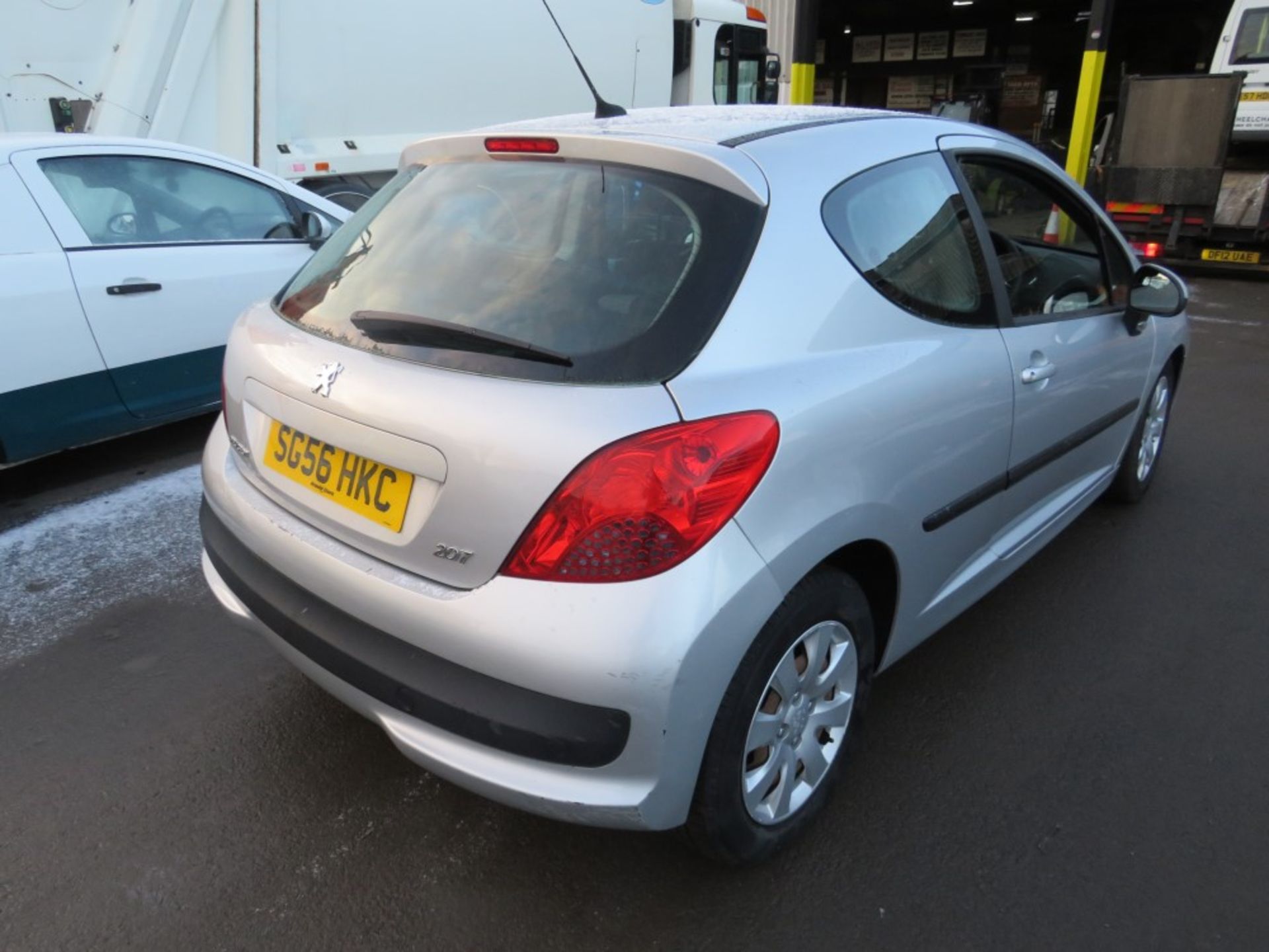 56 reg PEUGEOT 207S, 1ST REG 09/06, 88481M, V5 HERE, 4 FORMER KEEPERS [NO VAT] - Image 4 of 6