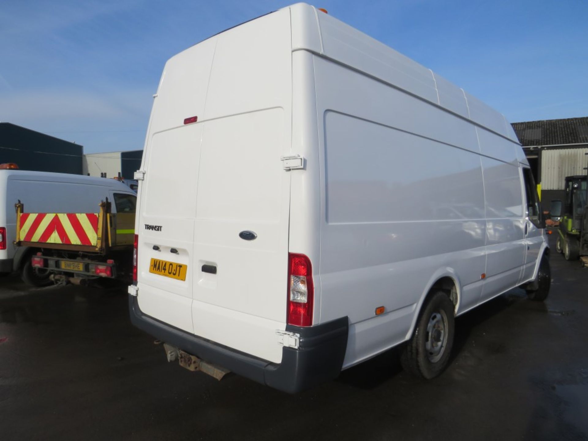 14 reg FORD TRANSIT 350 125 LWB JUMBO 9 SEAT CREW VAN, 1ST REG 03/14, TEST 12/21, 168917M WARRANTED, - Image 4 of 8