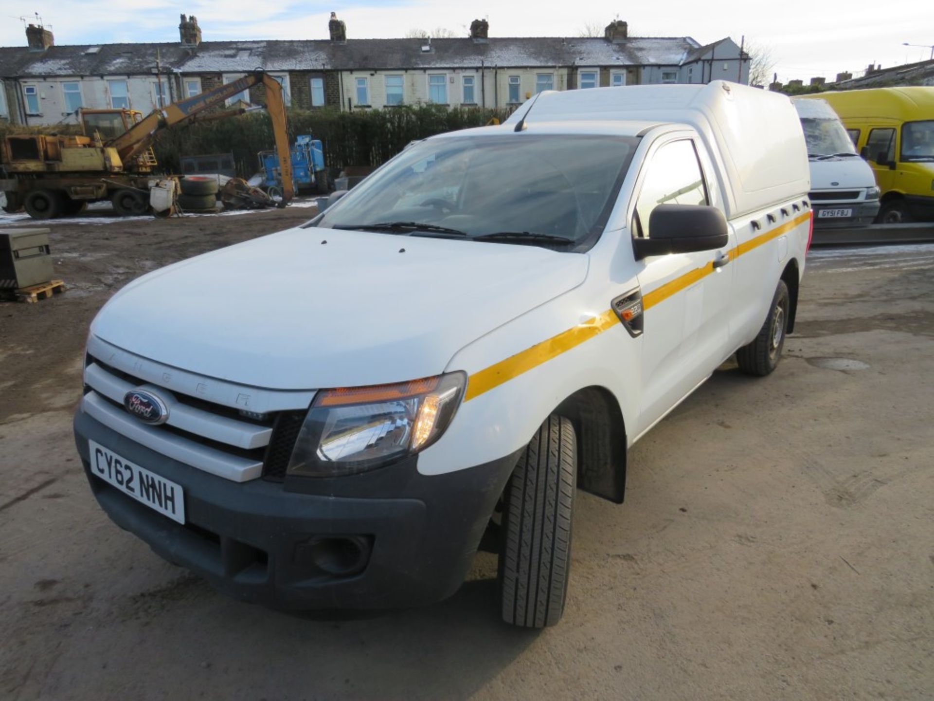 62 reg FORD RANGER XL 4 X 2 S/C TDCI PICKUP (DIRECT COUNCIL) 1ST REG 02/13, 88903M, V5 HERE, 1 OWNER - Image 2 of 7