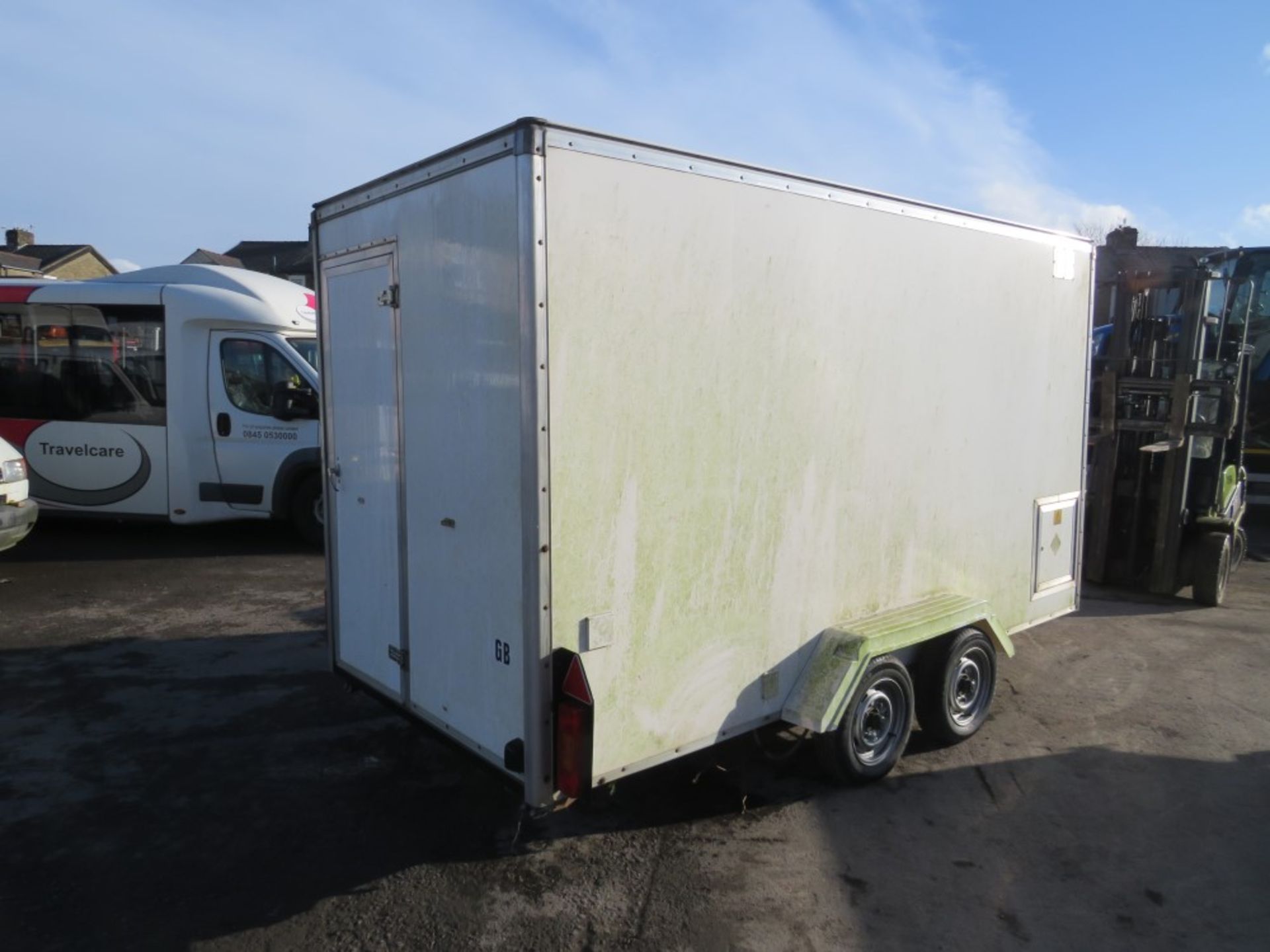 TWIN AXLE WHITE TRAILER [NO VAT] - Image 5 of 5