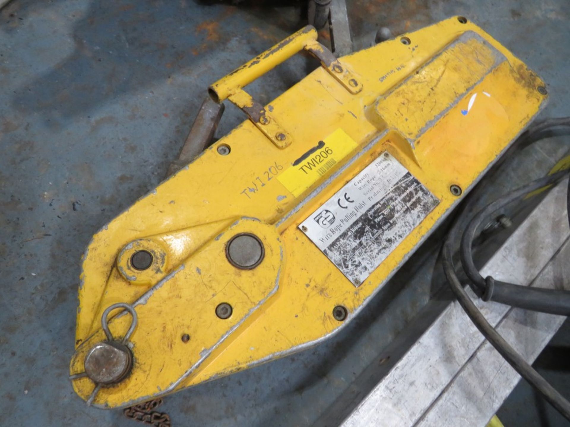 3.2T WIRE ROPE TIRFOR WINCH (DIRECT HIRE CO) [+ VAT]