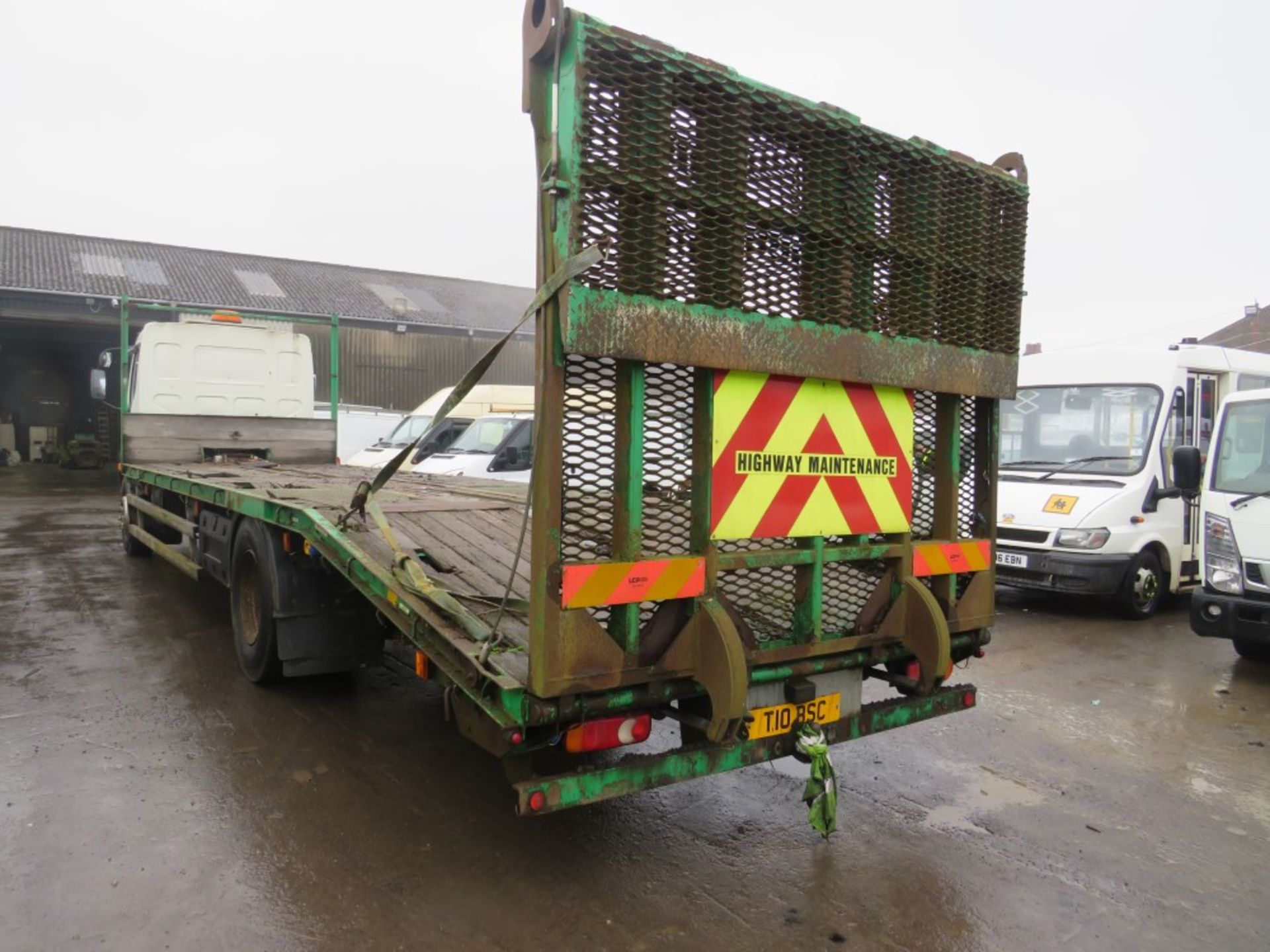 2004 DAF LF55.220 FLAT LORRY, 1ST REG 12/04, 479164KM NOT WARRANTED, PART V5 - NO GREEN SLIP, 2 - Image 3 of 5